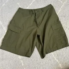 HINSON QUALITY GARMENTS カーゴショーツ オリーブのサムネイル