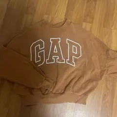 GAP オレンジ ロゴトレーナー XXS