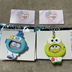 サンリオ フォトバッジ付きマスコット ハンギョドン けろけろけろっぴ