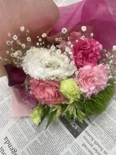 お任せ花束カーネーション入り