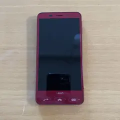 BASIO4 本体 レッド スマートフォン - メルカリ