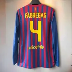 11-12 バルセロナ FÀBREGAS 4 長袖 シャツ