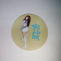 TWICE this is for デジパック盤 ステッカー サナ