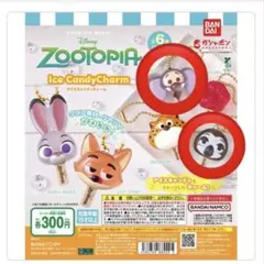 Zootopia アイスキャンディチャーム フラッシュとフィニック