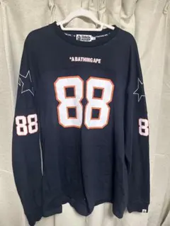 BAPE FOOTBALL RELAXED FIT LS TEEのサムネイル