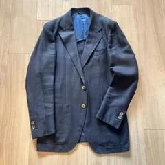 Lanificio di Pray ネイビーテーラードジャケット 麻布テーラー