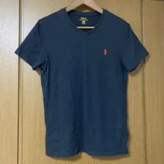Polo Ralph Lauren ブラック Vネック Tシャツ