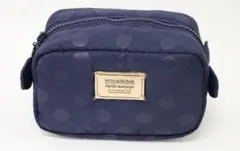 ボバロバVOVAROVA Shiny Dotty-Blueポーチ　新品タグ付のサムネイル