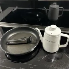 ディーンアンドデルーカ　ホーローケトル　ティファールフライパン