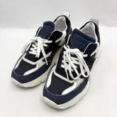 D.A.T.E. デイト FUGA スニーカー ネイビー 厚底 22.5cmのサムネイル