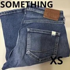 SOMETHING スキニーデニム XSサイズ ダークブルー