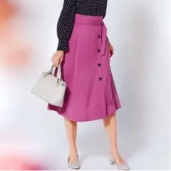 any sisピンクのスカート