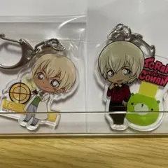 名探偵コナン　安室透　アクリルキーホルダー　2個セット