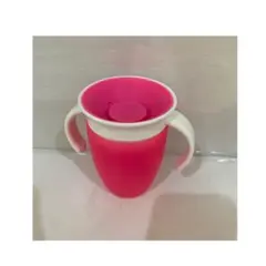 マンチキン ハンドル付き　ミラクルカップ ピンク