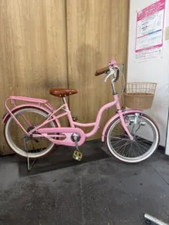 中古車　子供用　シルバーリング　LEDダイナモライト　20インチ　美品のサムネイル