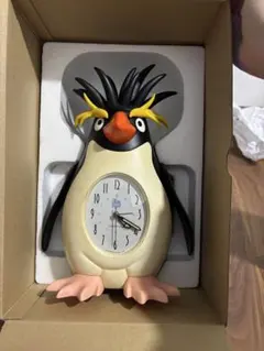 イワトビペンギンのおしゃべり目覚まし時計