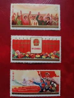 中国切手☆中国人民郵政・輪船 1972年 計4枚全 編29-32