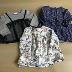 女の子80 トップス3点セット