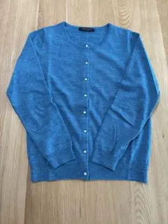 closet story 青色 長袖カーディガン
