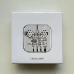 値下げ不可　aeae イヤホン WHITE/RED 新品未使用Lightning