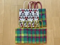 三越 伊勢丹 ISETAN 紙袋　ショッパー　小　中　　　10枚セット