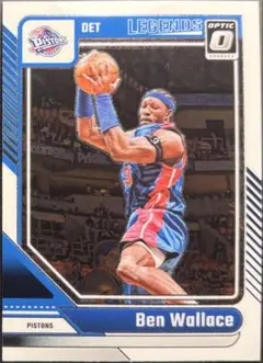 【393】Detroit Pistons Ben Wallace legends