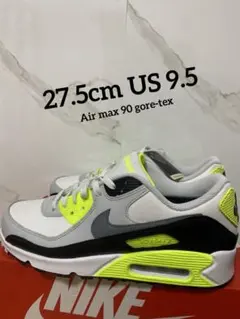 新品 ナイキ　エアマックス 90　ゴアテックス　ボルトイエロー　27.5cm