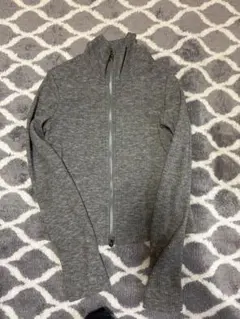 Dazy グレー ジップアップニット