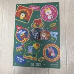 BT21 クリアファイル＆びっくらぽんキーホルダーセット