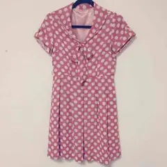 ルーデルー♡ドットワンピース