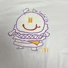 ☺️BTS☺️マクドナルド Tシャツ ジョングク グク 白 XL 新品 マクドナルド Tシャツ XL ホワイト (JUNG KOOK) 送料 無料 通販