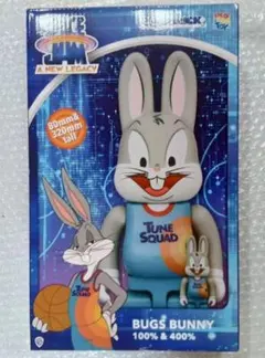 BE@RBRICK - ベアブリック400%&amp;100% スペースジャム　バックスバニー Bearbrick x Space Jam Rabbrick Bugs Bunny 100% & 400% Set