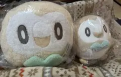 タグ付き　ポケモン　モクロー　2点セット