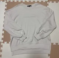 ホワイト トレーナー L