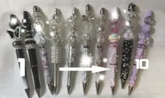 ハンドメイド　カスタムボールペン 10本セット