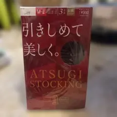60 ３足組ATSUGI M-L ストッキング
