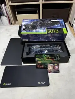【空箱+おまけ】PALIT RTX5070 GAMING PRO