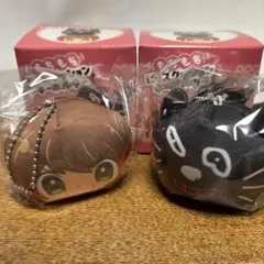 キヨ キヨ猫 もちもちビーズクッションキーホルダー