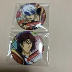 新テニスの王子様 テニラビ THANKS 缶バッジ 越知月光 毛利寿三郎