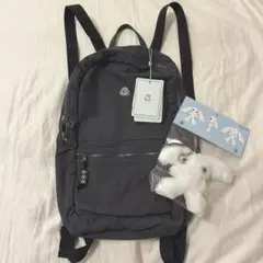COYSEIO BACKPACK PURPLE GREY リュック キーホルダー