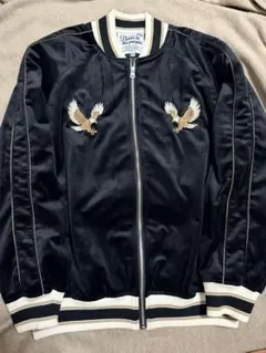 未使用近い DISTINCT 別珍 鷲 日本限定 スカジャン unisex 美品