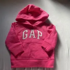GAP フード付きトレーナー 12-18ヶ月 ピンク
