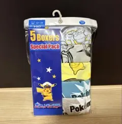 【新品】ポケモン ボクサーパンツ 5枚セット 肌着　下着　130cm
