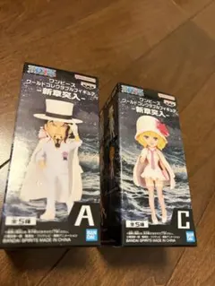 ワンピース ワールドコレクタブルフィギュア 新章突入 A Cセット