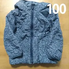 Baby GAP花柄フード付きダウンジャケット 100cm