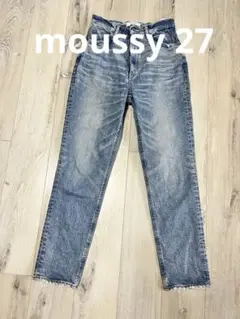 MOUSSY ストレートジーンズ27