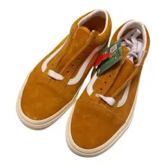 【未使用】VANS オールドスクール 23cm スエード 箱あり イエロー系