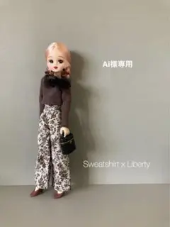 リカちゃん服　リカちゃんハンドメイド服　ピュアニーモ　ドール服