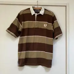 FRED PERRY:フレッドペリー ボーダーラガーシャツ"S"のサムネイル