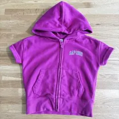baby GAP フード付き　半袖パーカー 12-18ヶ月